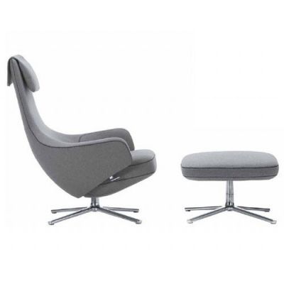 Repos Easy Chair + Ottoman Vitra